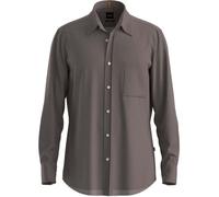 BOSS Mens Relegant 6 Regular-fit Shirt in Organic-Cotton poplin