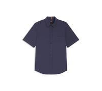 BOSS Mens Relegant 6-Short Regular-fit Shirt in Cotton poplin