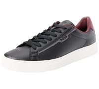 BOSS Men's Rhys_Tenn_pusdth Tennis, Black, 8 UK