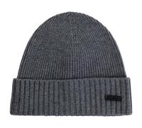 BOSS Men's Ribbed Wool Beanie Model Fati 50495306 Gray