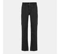 Boss Mens Rice3 Solid Patterned Straight Chinos in Black - Size 28W/32L