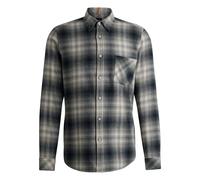 Boss Mens Rickert Cotton & Flannel Shirt GT4108