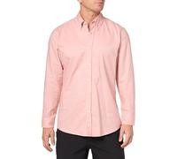 BOSS Men's Rickert Long Sleeve Oxford Shirt Button, Rose Dawn, S