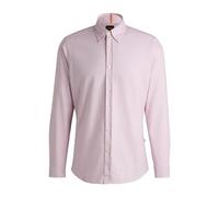 BOSS Mens Rickert M Button-Down Regular-fit Shirt in Oxford Cotton