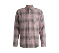 BOSS Mens Rickert M Checked Regular-fit Shirt in Cotton Flannel