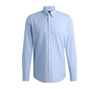 BOSS Rickert Button Down Regular Fit Oxford Shirt, Open Blue, Size 3Xl, Men Open Blue