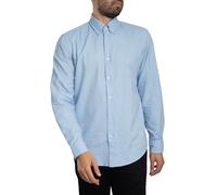 BOSS Mens Long Sleeve Shirt Blue 460 M
