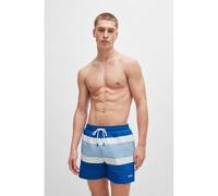 Boss Mens Rico Fully Lined Swim Shorts in Blue - Size Small