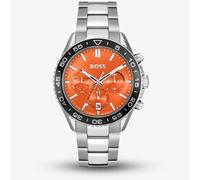 BOSS Analogue Quartz Watch for Women SAGE Collection with Silver Stainless Steel Bracelet - 1502726