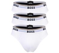 Boss Mens S 3P Power Brief - White Cotton - Size 2XL