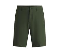BOSS Men's S_Commuter_10.5 inch 10268853 Shorts_Flat, Open Green355, 36