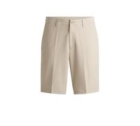 BOSS Mens S Commuter Easy-Iron Slim-fit Shorts in Water-Repellent Material