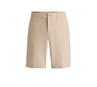 BOSS Men's S Commuter Slim-Fit Shorts Made of Water-Repellent Stretch Fabric, Medium Beige 269, 106