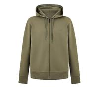 BOSS Mens Saggy Full Zip Hoodie with Adjustable Drawstring Dark Beige 257 XXL
