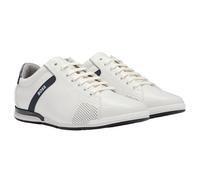 Boss Mens Saturn Low Cut Trainers - White - White - 5 UK