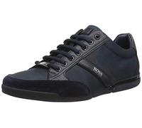 BOSS Mens Saturn Lowp Low-Profile Trainers with Bamboo-Charcoal Lining Size 7