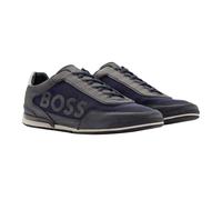 (6 UK, Dark Blue) Boss Mens Saturn Slip-on Trainers