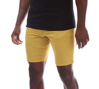 Boss Mens Schino-Slim Shorts in Yellow Cotton - Size 30 inch