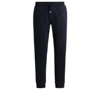 BOSS Mens Se Peach Logo-Detail Tracksuit Bottoms in Peached Cotton
