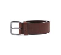 Boss Mens Serge Gunmetal Hardware Tanned Leather Belt - Brown - Size 32 (Waist)