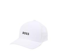 BOSS Mens Seth Cap Embroidered Logo Baseball Cap White Mens