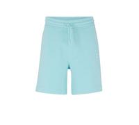 BOSS Mens Sewalk Logo-patch shorts in cotton terry