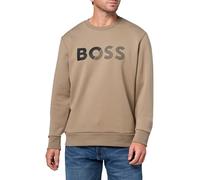 BOSS Men's Shade Embossed Logo Crew Neck Sweatshirt Sweatshirt (pack of 1)