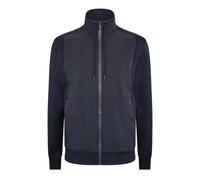 Boss Mens Shepherd Woven Full Zip SweatshirtS Dark Blue GT30116