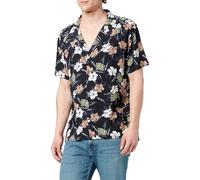 BOSS Beach Shirt Flower Multicolour Black size M