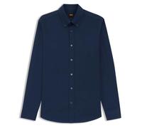 BOSS Men's Shirt, Open Blue 464, M