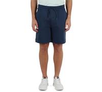 BOSS Mens Short Elasticated Drawstring Shorts Cotton Open Blue L