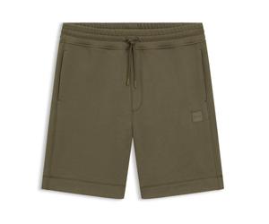 BOSS Mens Shorts Sewalk Cotton Boss Short in Green