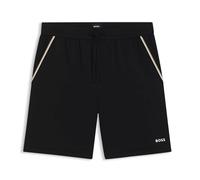Boss Mens Shorts Unique Stretch BOSS Lightweight Jersey Cotton Short in Black