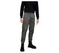 BOSS Men's Sisla-1-Cargo-DS Trousers, Charcoal12, 28