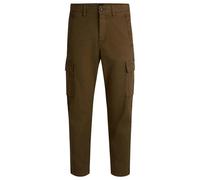 Boss Mens Sisla-8 Cargo Trousers - Green - Green - 30R