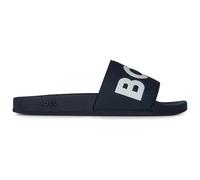 BOSS Mens Sliders Pool Shoes Navy/White 405 9 UK