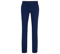 BOSS Mens Slim Chino Pants Dark Blue 38W / 32L