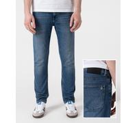 Men's BOSS Orange DELAWARE BO Mens Slim Fit Comfort-Stretch Blue Jeans NOS