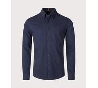 BOSS Mens Slim Fit MyJersey Shirt - Colour: 404 Dark Blue - Size: Medium