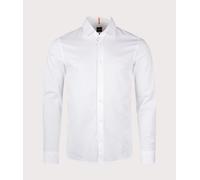 BOSS Mens Slim Fit Mysoft 2 M Shirt - Colour: 100 White - Size: XXL
