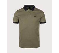 Boss Network Paule 10279643 Short Sleeve Polo Green M Men