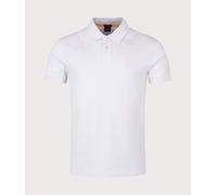 BOSS Mens Slim Fit Passenger Polo Shirt - Colour: 053 Light/Pastel Grey - Size: Medium