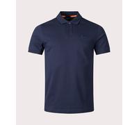 BOSS Mens Passenger Stretch-Cotton Slim-fit Polo Shirt with Logo Patch