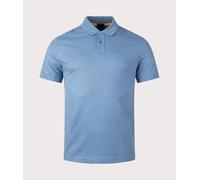 BOSS Mens Slim Fit Passenger Polo Shirt - Colour: 459 Light/Pastel Blue - Size: Medium