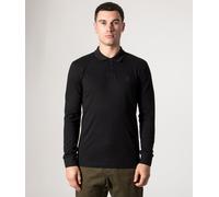 BOSS Mens Passerby Stretch-Cotton Slim-fit Polo Shirt with Logo Patch