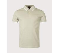 BOSS Slim Fit Passertip Polo Shirt Open Green