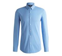 BOSS Men's Slim Fit Shirt In Stretch Fabric 50539397 Light Blue