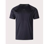 BOSS Active slim-fit T-shirt with decorative reflective details - Style Tee Active 1, 50531240 Black L
