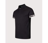 BOSS Polo Zone Slim Fit Cuff Logo Polo Shirt - Black, Black, Size Xl, Men Black