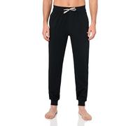 BOSS Men's Soft Cotton Cuffed Lounge Pants Pajama Bottom, Black Currant, XXL